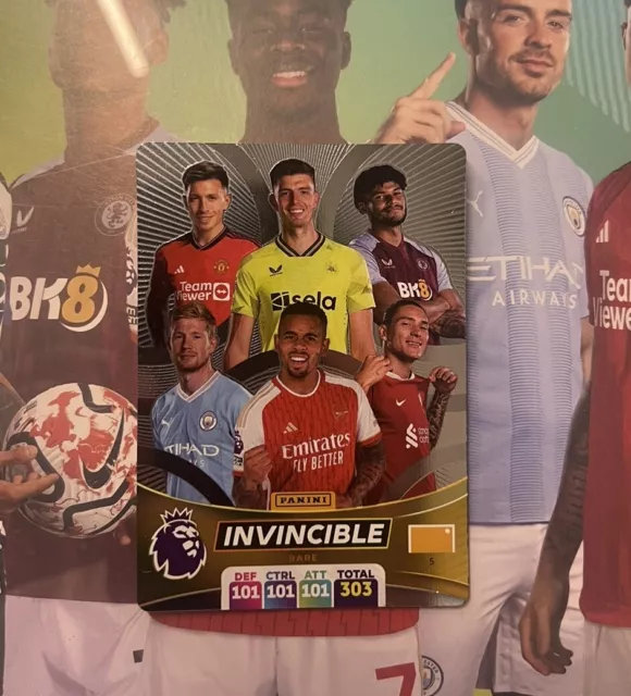 PANINI ADRENALYN XL Premier League 2024 Invincible Card no.5 £3.20