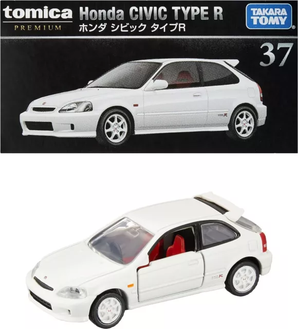 Takara Tomy Tomica Premium 37 Honda Civic Type R Mini coche de juguete a...