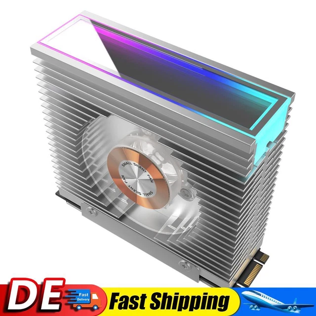RGB M.2 SSD Kühlkörper NGFF 2280 NVMe Solid State Produktbild-Vorschau 12