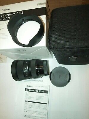 SIGMA 24-70mm F2.8 Art DG DN ZOOM LENS for LEICA L  in FACTORY BOX & CASE