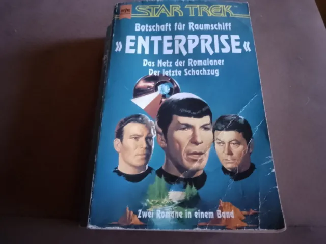 Star Trek Botschaft für Raumschiff "Enterprise" : zwei Romane in einem Band Tb