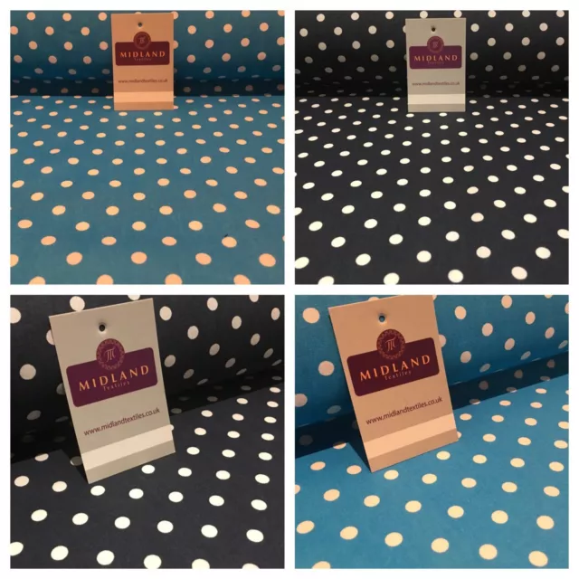 À Pois à Pois 100% Coton Tissu Imprimé 112cm Large M811 Mtex