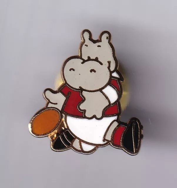 Rare Pins Pin's .. Tourisme Restaurant Hippopotame Hippopotamus Rugby ~Fl