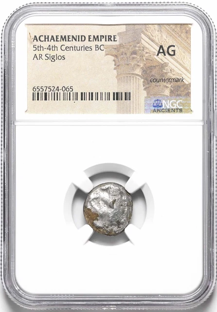 Achaemenid. Artaxerxes I to Xerxes II. 455-420 BC. AR Siglos, Type IVb, NGC AG