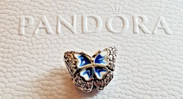 pandora charm papillon sterling 925