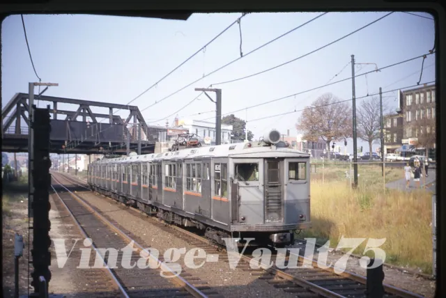 Original Slide Mbta 0510 Boston Subway Transit Kodachrome 1966 Revere Line