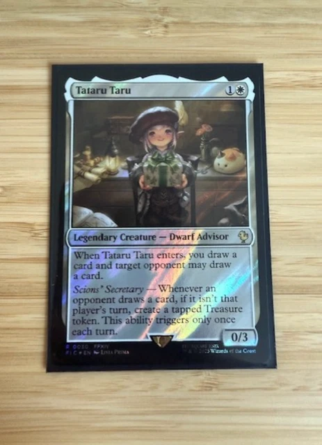 mtg final fantasy tataru Magic The Gathering - Universes Beyond - Scions Secretary Whenever an opponent draws a card Best MTG Final Fantasy Commander
