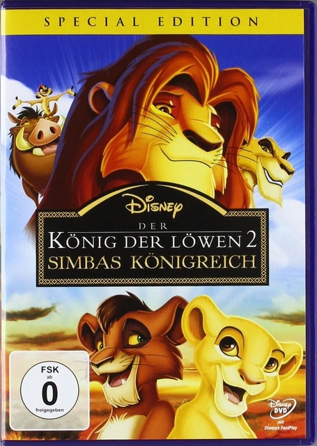 Der König Der Löwen Sat 1 Wiederholung DER KÖNIG DER Löwen 2 - Simbas Königreich | DVD | Zustand sehr gut #1