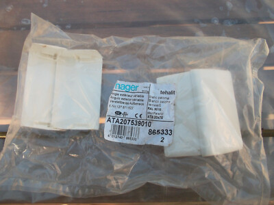 Hager Hager Angle Plat Hfr Brhn 70x170mm Blanc Pur G12659010 