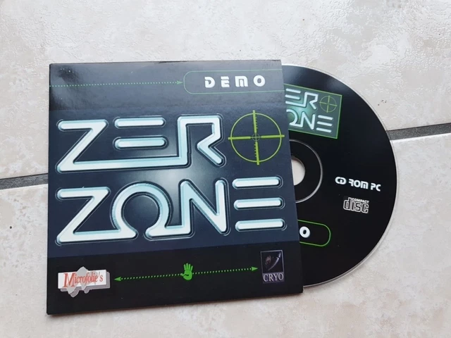 Jeu PC Zero Zone CRYO Big Box FR - Version Française, Sortie 1998, état Correct (boîte Abîmée)