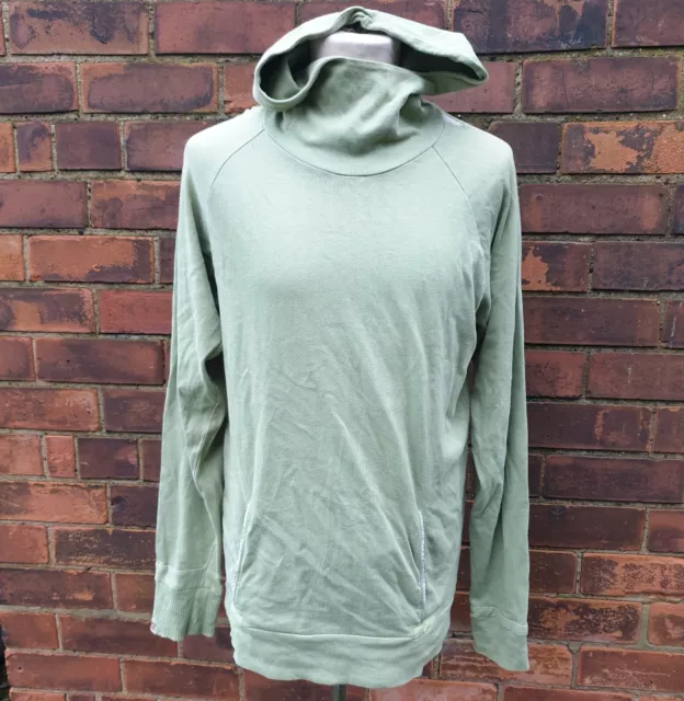 Paul Smith Red Ear Green Hoodie Thin Men's S Small KAPU Funnel inc UK P+P