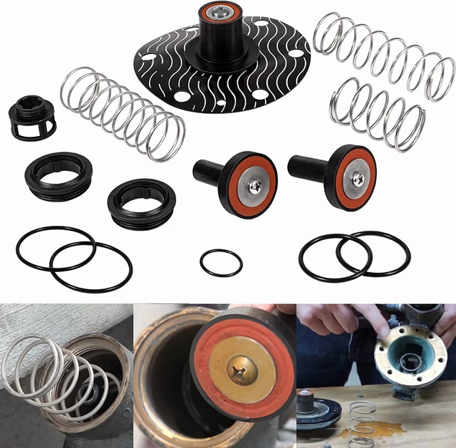 3/4"-1" Complete Repair Kit For Wilkins Backflow Preventer Zurn 975XL & 975XL2