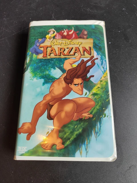 TARZAN (VHS, 2005) Walt Disney VHS 15799 Clam Shell Case NTSC FREE UK ...