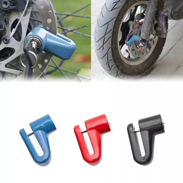 Security Anti Theft Heavy Duty Motorcycle Bicycle Moped Scooter Disk Rotor Lock