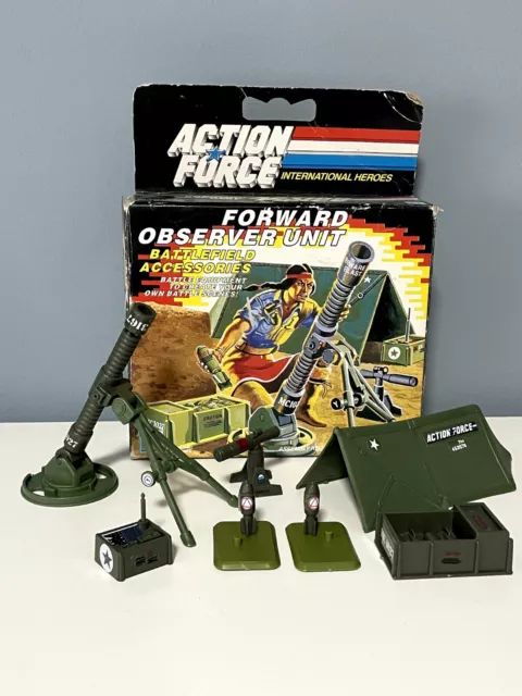 G.I. JOE Forward Observer Unit + Box 85 Action Force GIJOE Cobra GI JOE vintage