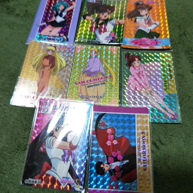 Amada Sailor Moon Kira Card Sheets Carddass