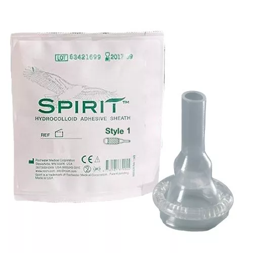 BARD SPIRIT Style 1 Hydrocolloid Extra Adhesive Sheath 7/2028 2