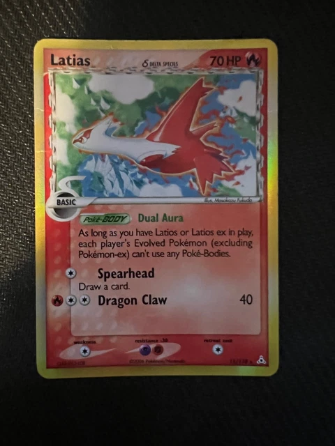 Latias 11/110 Holo - EX Holon Phantoms - Pokemon Trading Card Game LP