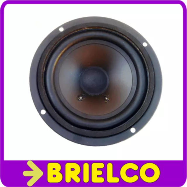 Altavoz Medios Hifi 4" Pulgadas 100Mm Redondo 40W Rms Cono Polipropileno Bd7406