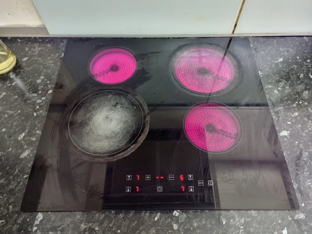 Electric Ceramic DTL-6000W 60cm Hob 4 Zone Built-in Cooktop Cooker Touch Control