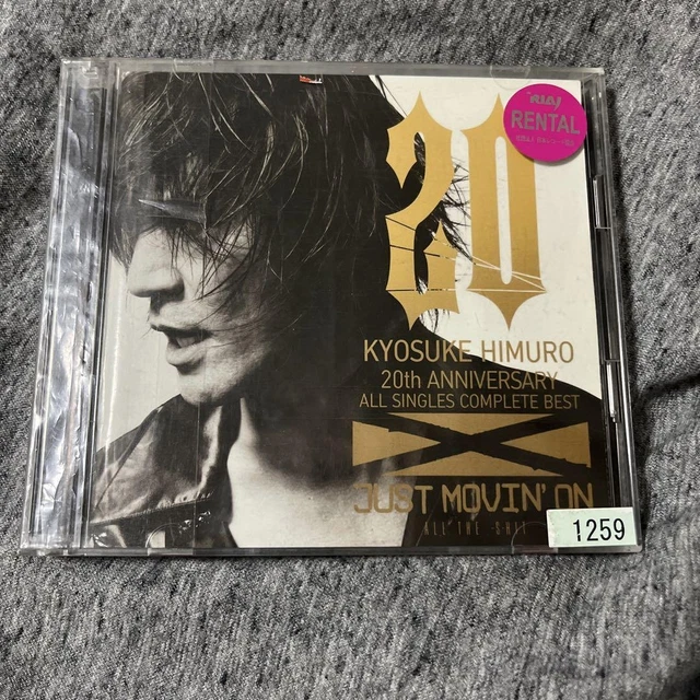 KYOSUKE HIMURO 20TH Anniversary All Singles Complete Best Cd
