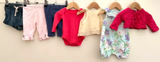 Baby Girls Bundle Of Clothing Age 0-3 Months Next John Lewis Mini Club