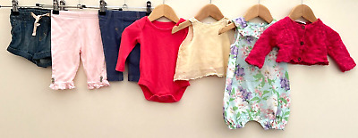 Pacchetto di abbigliamento per bambine età 0-3 mesi successivo John Lewis miniclub