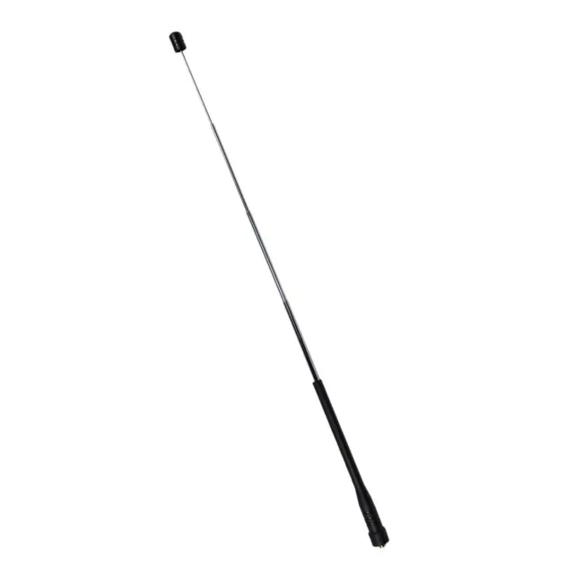 2-Pack HQRP High Gain Uhf Teleskop Antenne für Motorola C, G, P Serie Radio 3