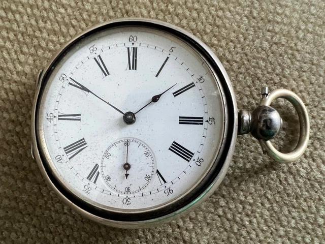 YISUYA Orologio Da Tasca Meccanico A Carica Manuale – Quadro Trasparente E Cassa Argento, Stile Vintage