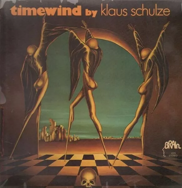 Klaus Schulze Timewind GATEFOLD. NEAR MINT Brain Vinyl LP