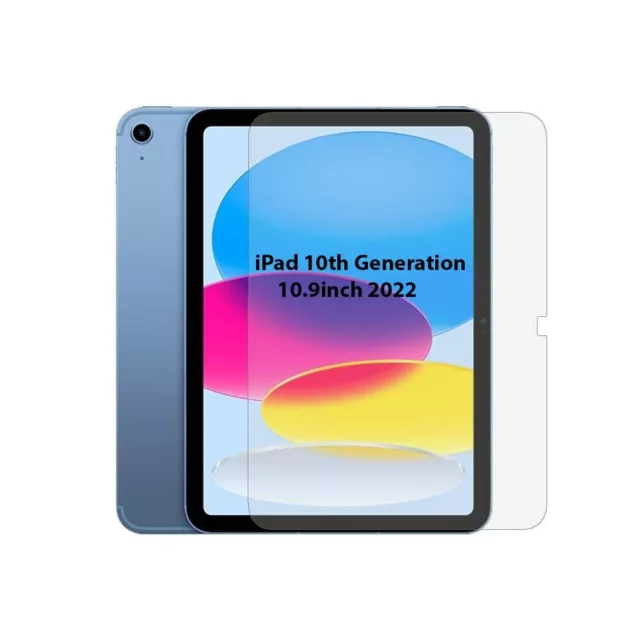 For Apple iPad 2022 10.9-inch 10th Generation Tempered Glass Screen Protector