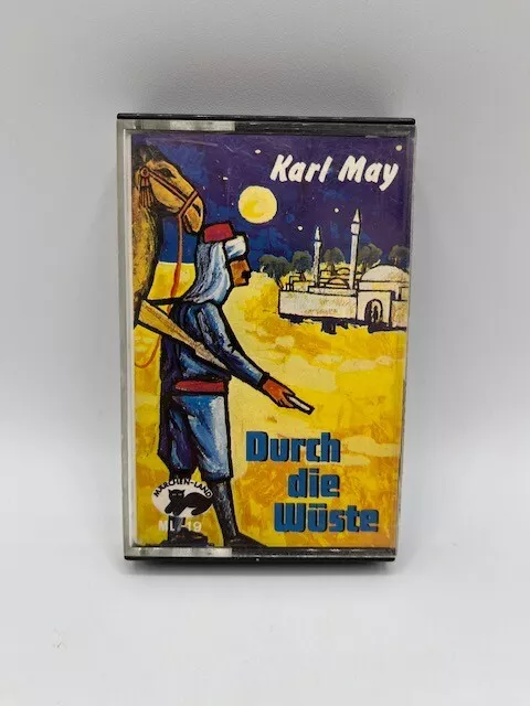 Durch die Wüste  Karl May MC Hörspielkassette ML-19 Märchen-Land TOP Zustand