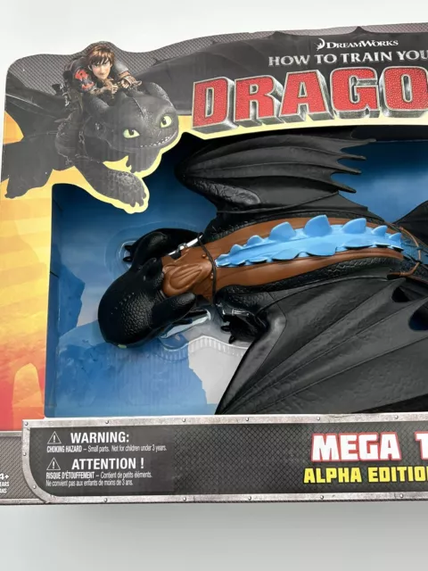 How To Train Your Dragon 2 Mega Toothless/Alpha Edition 23” Collector New In Box 3