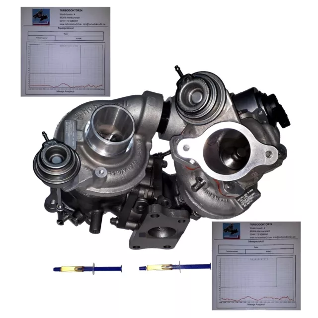 Turbolader, Bi-Turbo Mazda 3, 6, CX-5 / 2.2D, 110 129 Kw, 810357, 810356, 810358