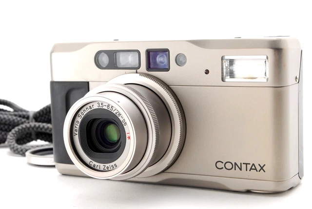 🇯🇵【NEAR MINT+ w/box】Contax TVS II D Point & Shoot 35mm film Camera from JAPAN 3