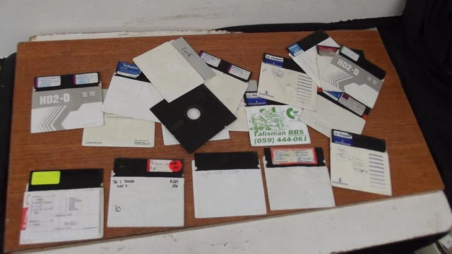Floppy Disks 5.25 Used Bulk Lot of 19 OLD GAMES