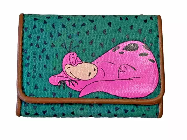 The Flintstones DINO  (dinosaur) vintage 1994 wallet, Hanna-Barbera Collectible