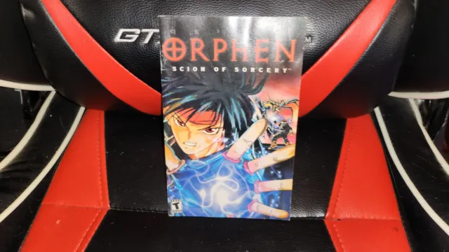 Orphen Scion Of Sorcery Playstation 2 MANUAL ONLY!