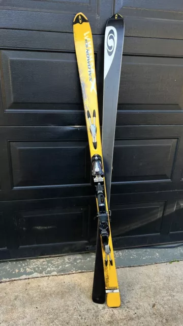 SALOMON SCREAM SKIS. M8.2 Graphite 187cm Really Nice Clean