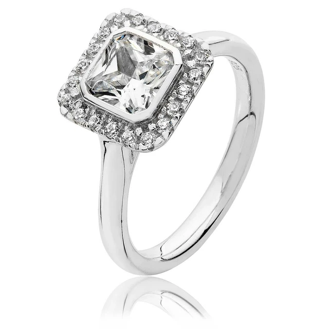 Bague Ancienne En Argentée Avec Perle Blanc Nacrée - Taille 55 - Bijou Vintage Poinçonné
