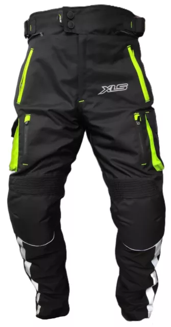 XLS Herren Textilhose Motorradhose schwarz Gr. L