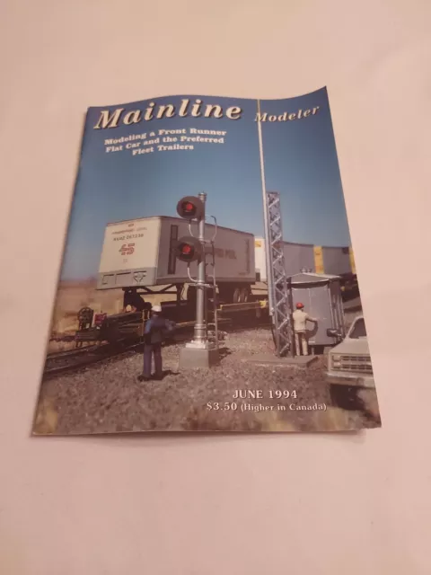 1994 June, Mainline Modeler Magazine, Monon Heater Car (MH359)