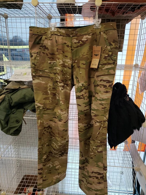 Beyond Clothing A5 Rig Softshell Pants Fleece Lined - Multicam - XL