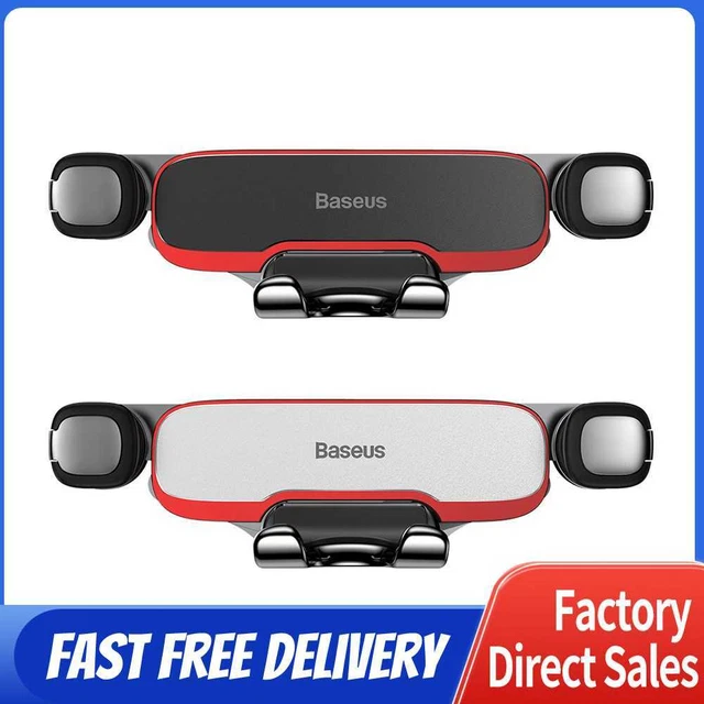 Baseus Car Phone Holder Bracket Metal Gravity Auto Air Vent Cellphone Stand