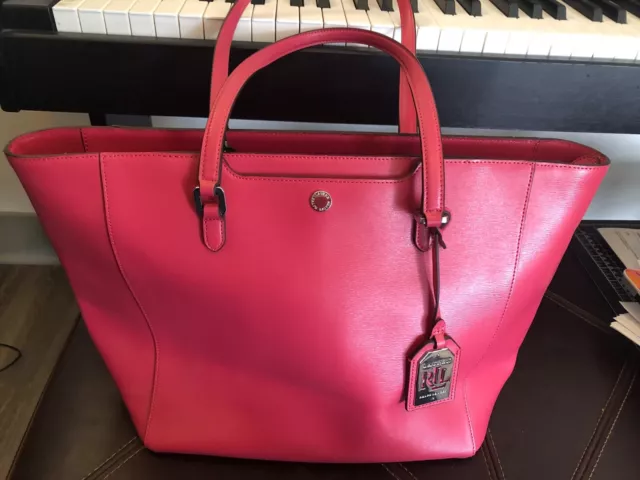 Ralph Lauren Pink Tote Bag