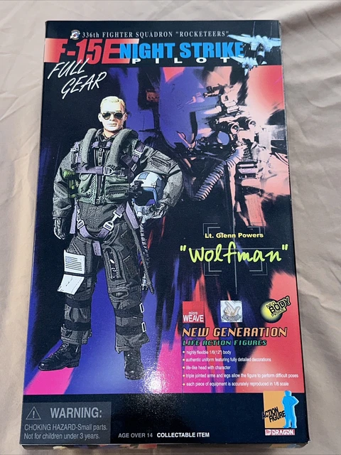 DRAGON 1/6 SCALE F-15E Night Strike Fighter Pilot 