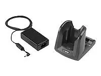 Zebra Single Slot Cradle Kit Docking cradle RS-232 / USB for CRD3000-101RES