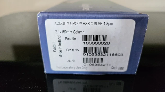 Waters Acquity UPC HSS C18 SB 1.8um 2.1x150mm Column Part number 186006620