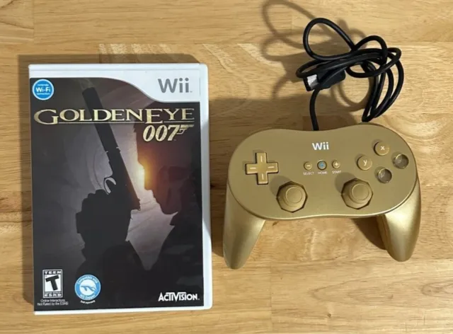 GoldenEye 007 for Wii | NOT FOR RESALE | CIB Box/Game/manual & Controller Tested