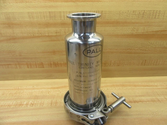 Filtre Micro Inox Pall Trinity 20 – Pour Raccordement Sanitaire, 2 Palles